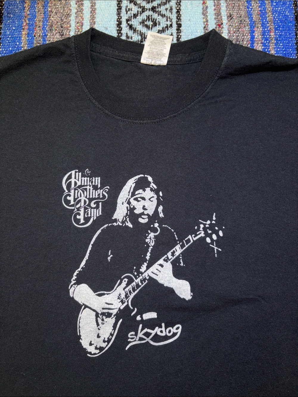 Vintage Y2K Allman Brothers Band Duane Allman Skydog Concert Tee Shirt